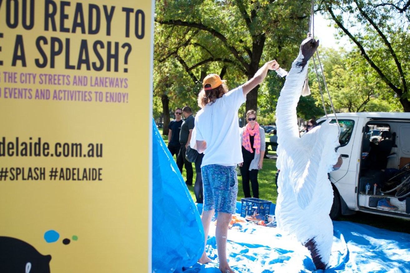 Splash Adelaide spearhead the city's vibrancy push. Photo: Nat Rogers/InDaily