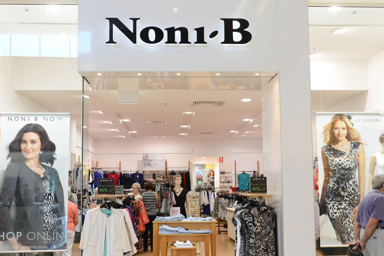 The company behind Noni-B and other brands across hundreds of Australian stores faces Federal Court action over late delivery of items to customers. Photo: AAP