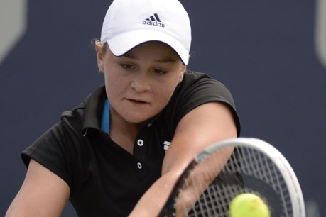 Barty swamped in US Open loss
