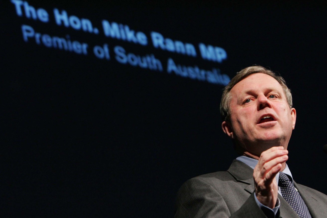 Former Premier Mike Rann: does Jay Weatherill have the same campaigning skills? 