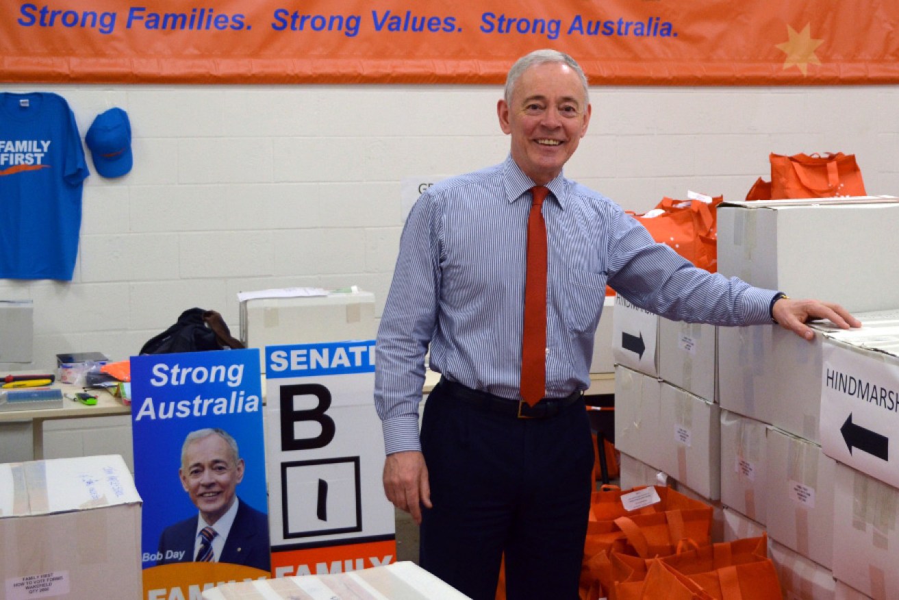 Happier days: Liquidators say Bob Day left his companies to run themselves when he entered politics. Photo: Laura Cook / InDaily