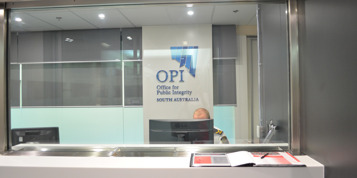 The OPI's nondescript office at 55 Currie St.