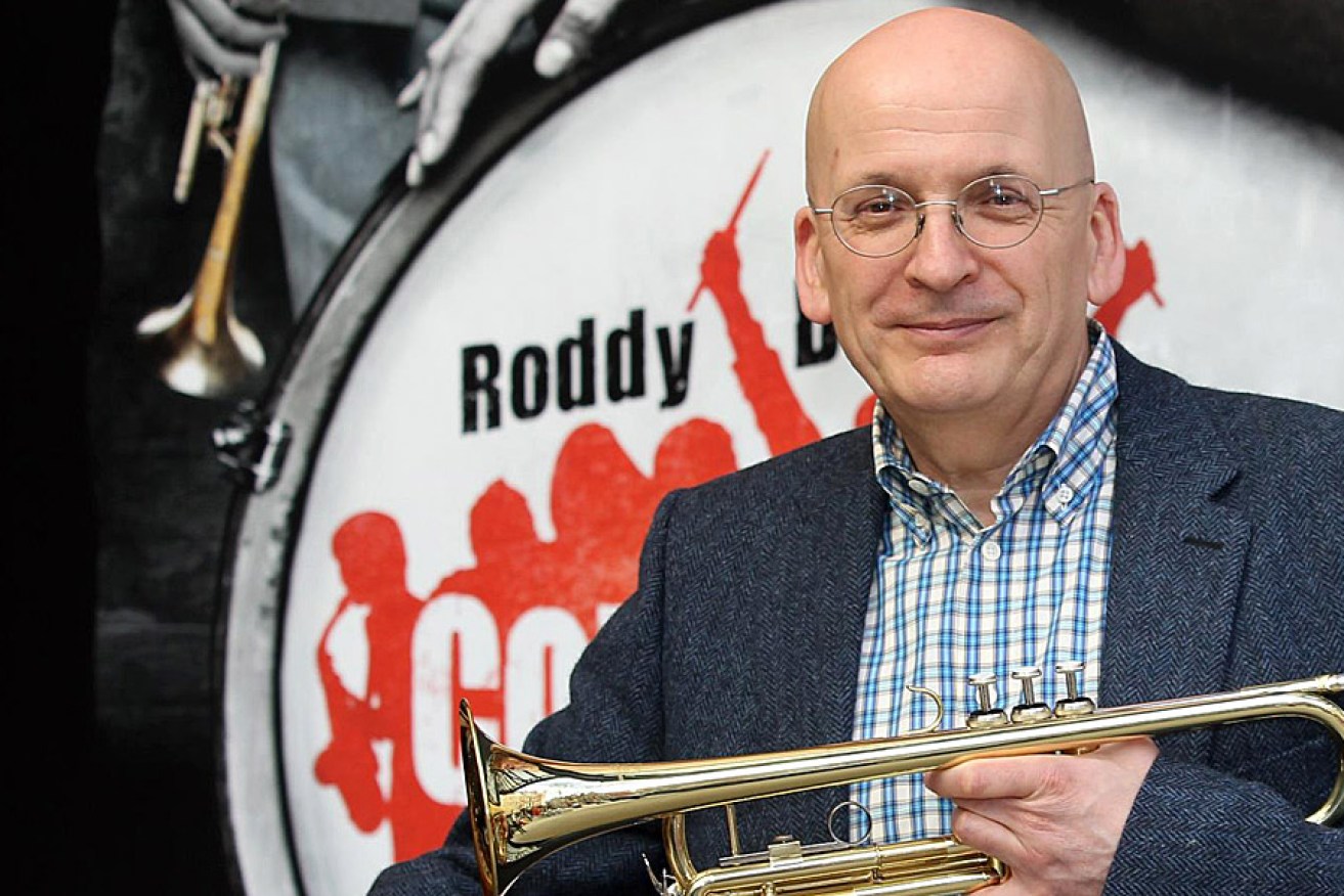 Author Roddy Doyle at the launch of new stage show The Commitments in London.