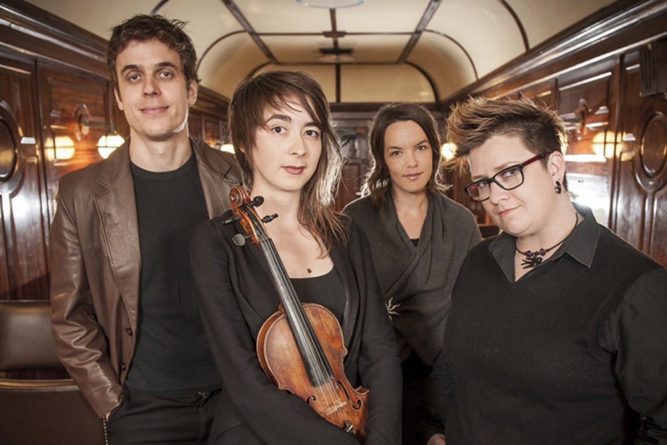 Adelaide's Zephyr Quartet. Photo: Sam Oster