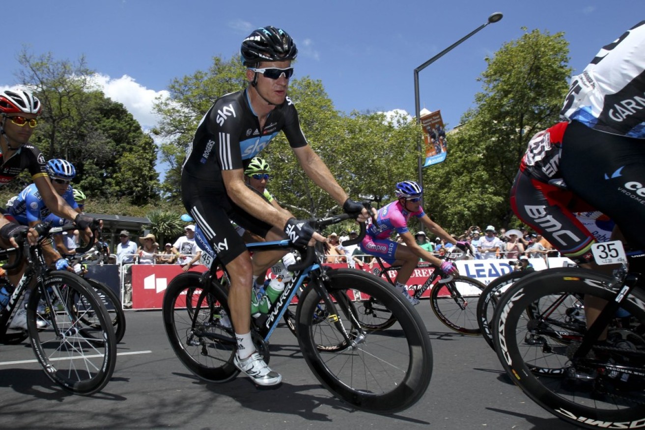 Chris Rogers in the 2012 Tour Down Under