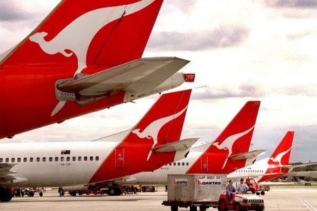 Qantas interest bill flying high