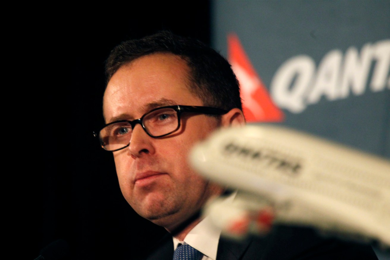 Qantas boss Alan Joyce. Photo supplied