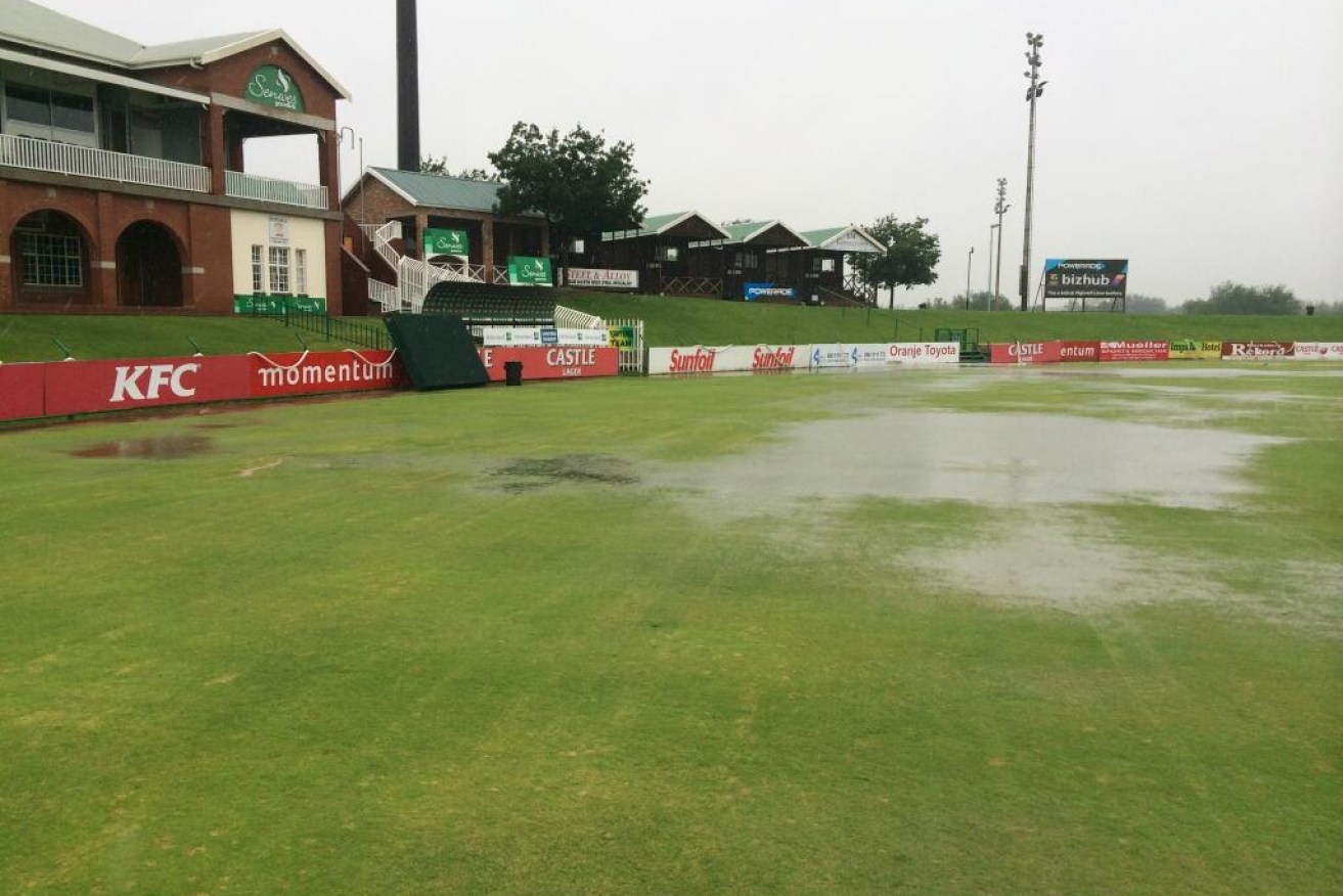 A washout at Potchefstroom