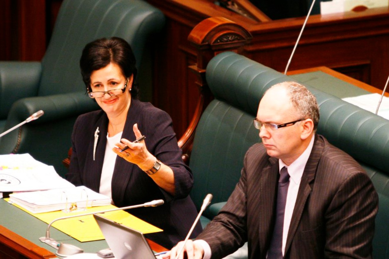Vickie Chapman in Parliament. Photo: InDaily