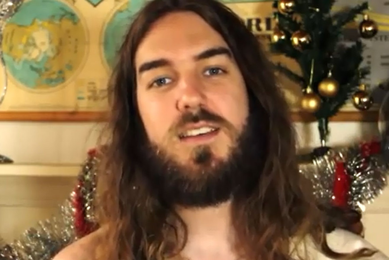 Comedian Joshua Ladgrove portraying Jesus