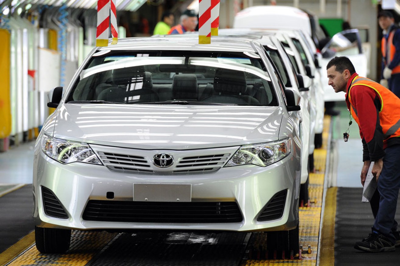 The Toyota manufacturing plant in Altona, Melbourne.  