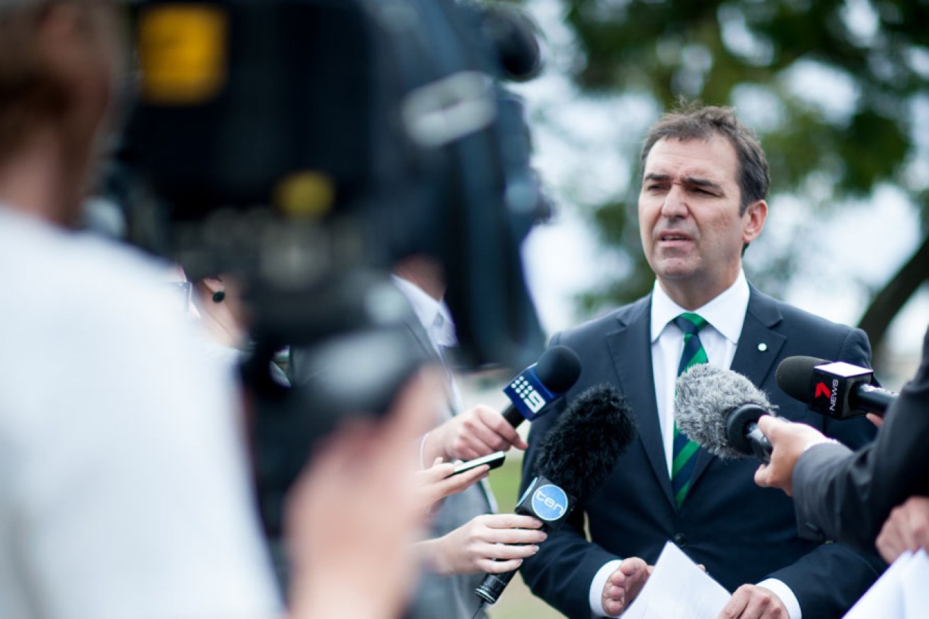 Liberal leader Steven Marshall is promising another audit. Photo: Nat Rogers/InDaily
