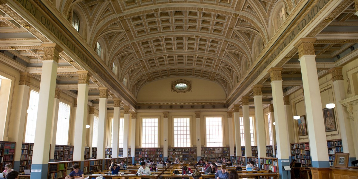The Barr Smith Reading Room at the University of Adelaide.