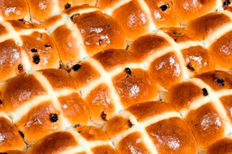 Christmas is over so it’s Easter hot cross bun time