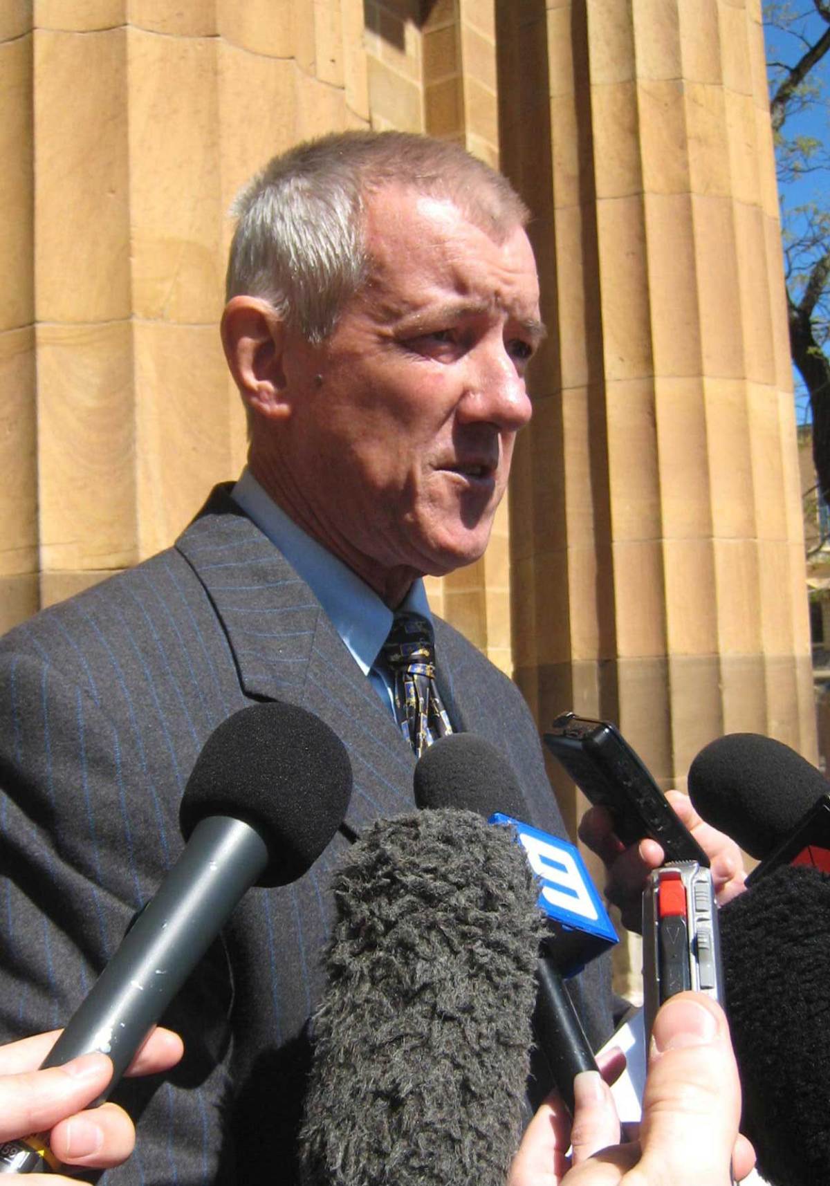 Peter Duncan in Adelaide in 2007. AAP photo
