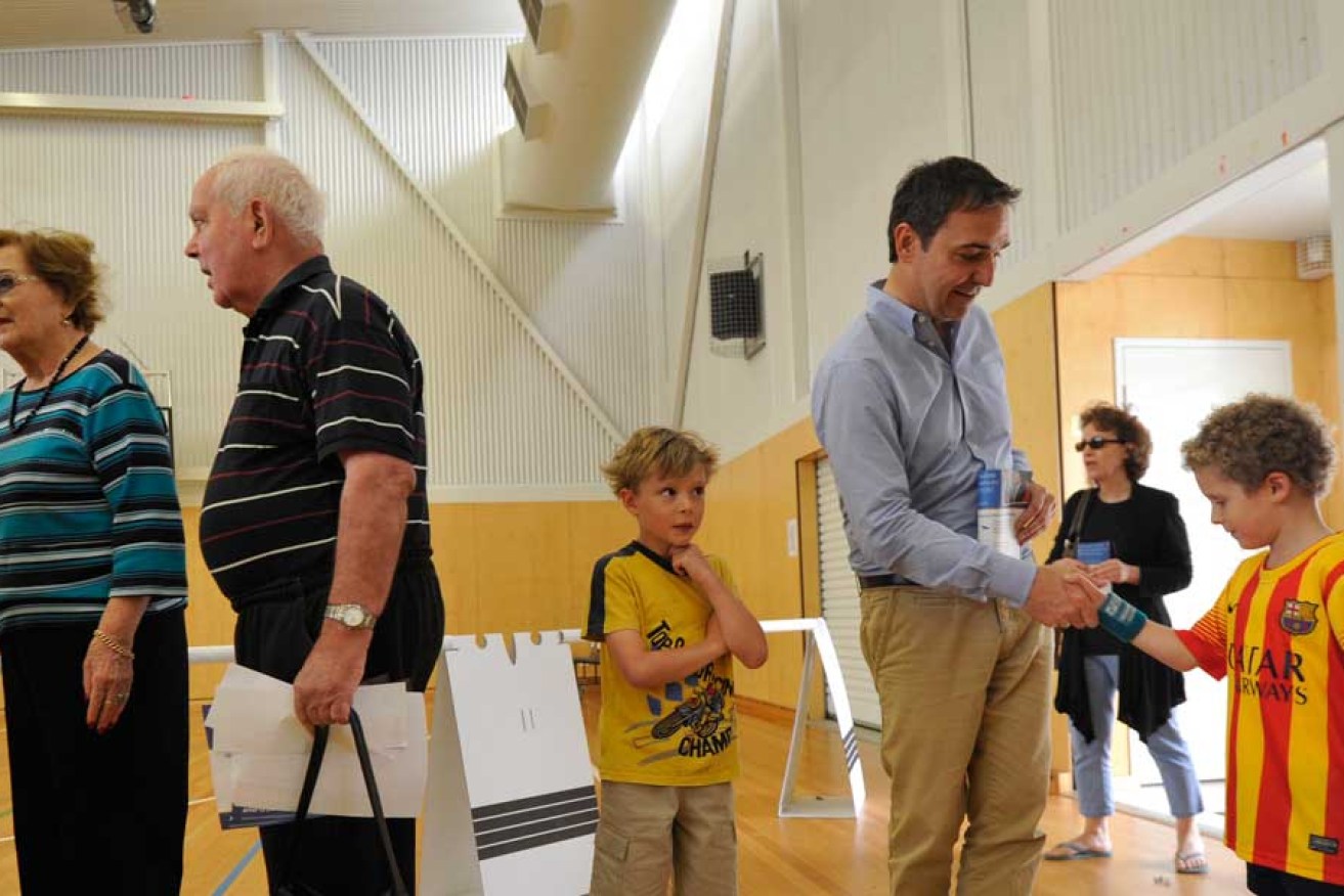 Steven Marshall's Liberals say the proposed redistribution could see Labor again win Government with less than 50 per cent of the statewide vote. Photo: AAP.