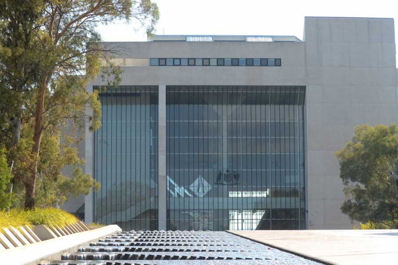 The High Court in Canberra.
