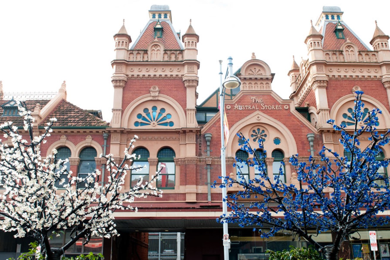 The West's Coffee Palace building on Hindley Street. Photo: Nat Rogers/InDaily