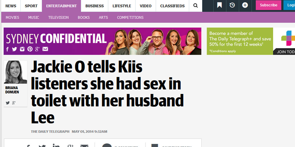 One of the choice items from today's Daily Telegraph "sidebar of shame".