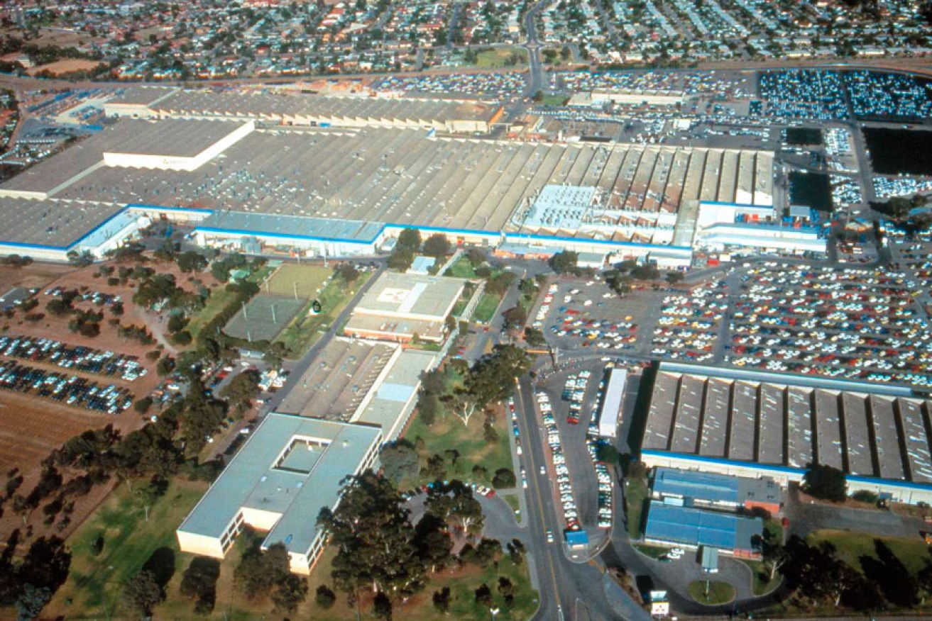The now-closed Mitsubishi factory in Adelaide's south.