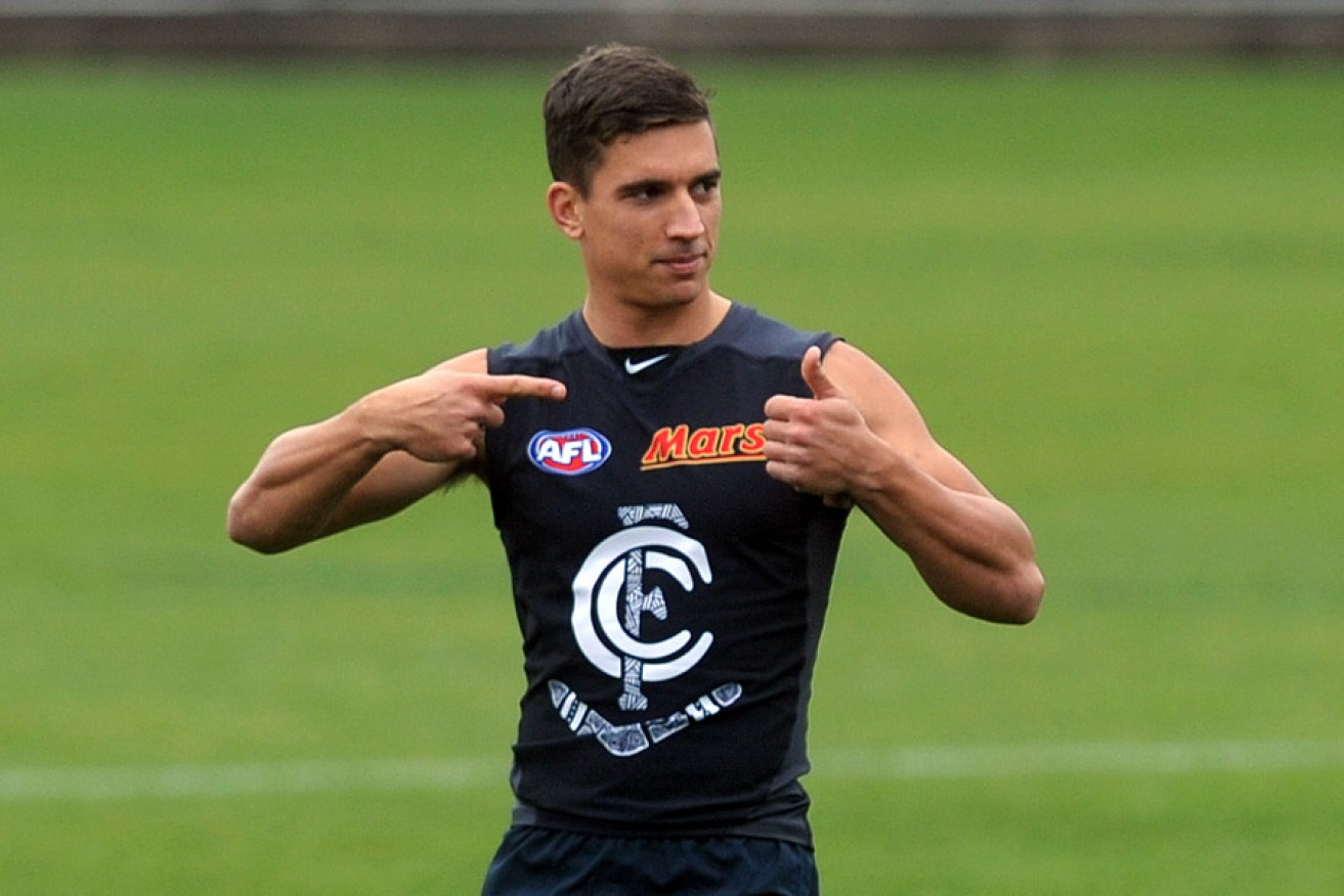 Carlton have been boosted by the return of Andrew Carrazzo. Photo: AAP 