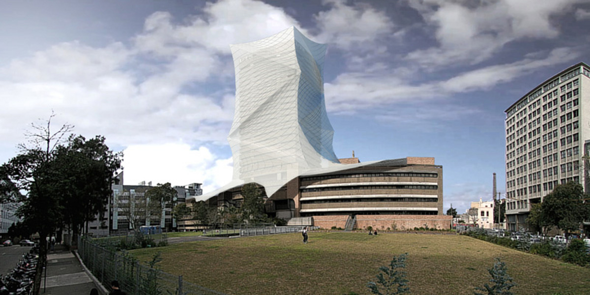 LAVA, Tower Skin, Sydney. Digital Reconstruction by Keith Reid and Scott Horsburgh. Courtesy: felix.