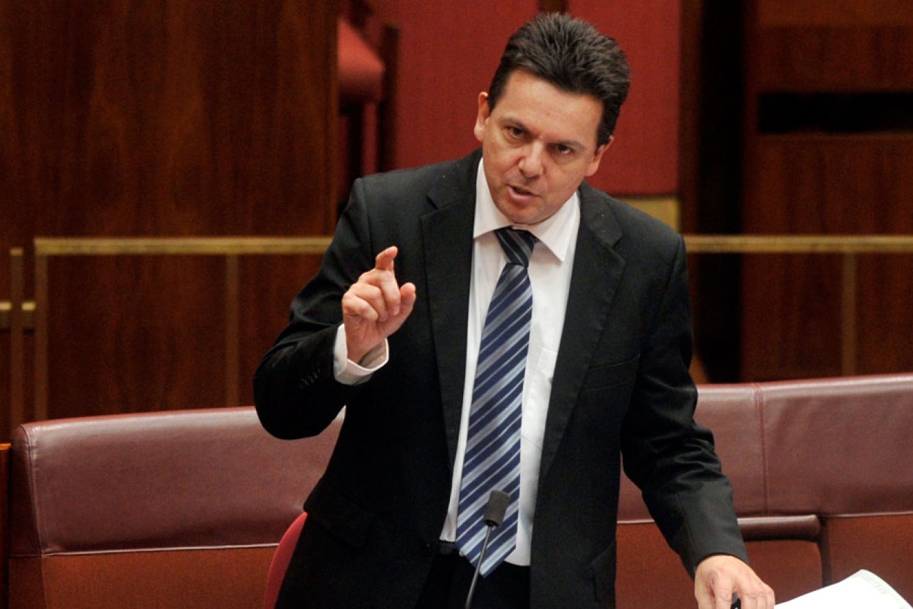 Nick Xenophon in the Senate.
