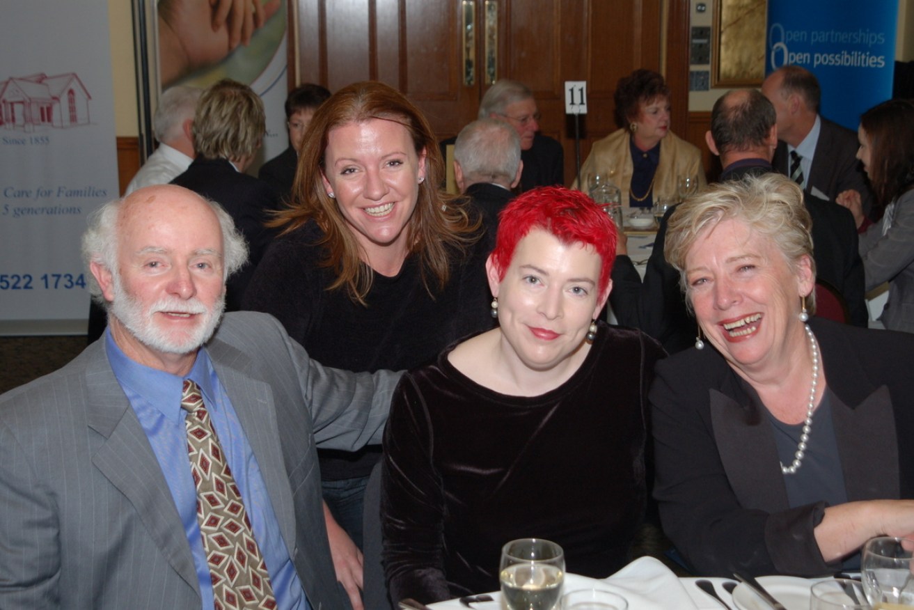 Colin, Elli, Saskia and Maggie Beer at a Family Business Hall of Fame dinner