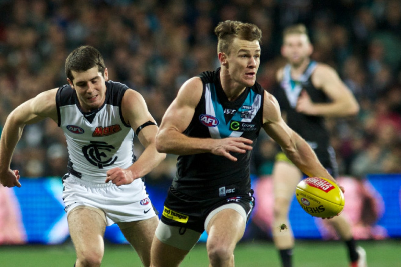 Gray dominated against Carlton