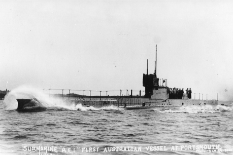 Wreck of Australia’s first submarine found after 103 years