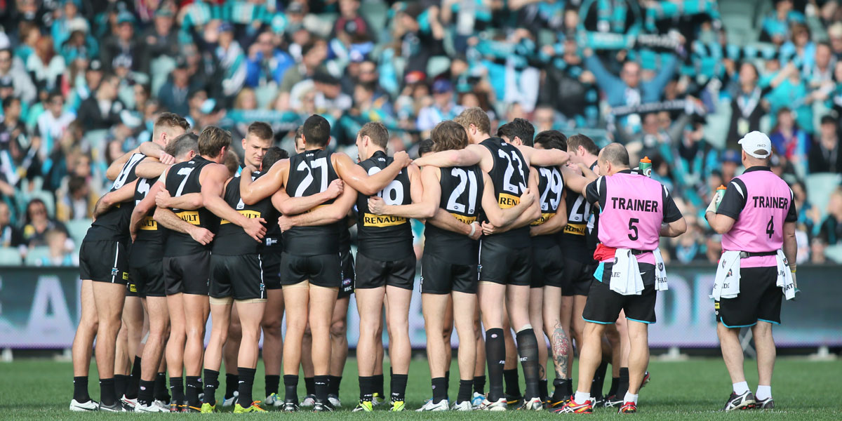Port Adelaide is now united on and off the field.