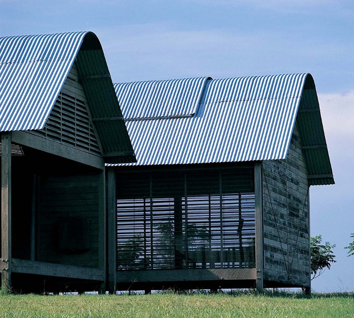 The Kempsey Farmhouse by architect Glenn Murcutt won the AIA 25 Year Award in 2004. Photo: AAP/The Royal Australian Institute of Architects