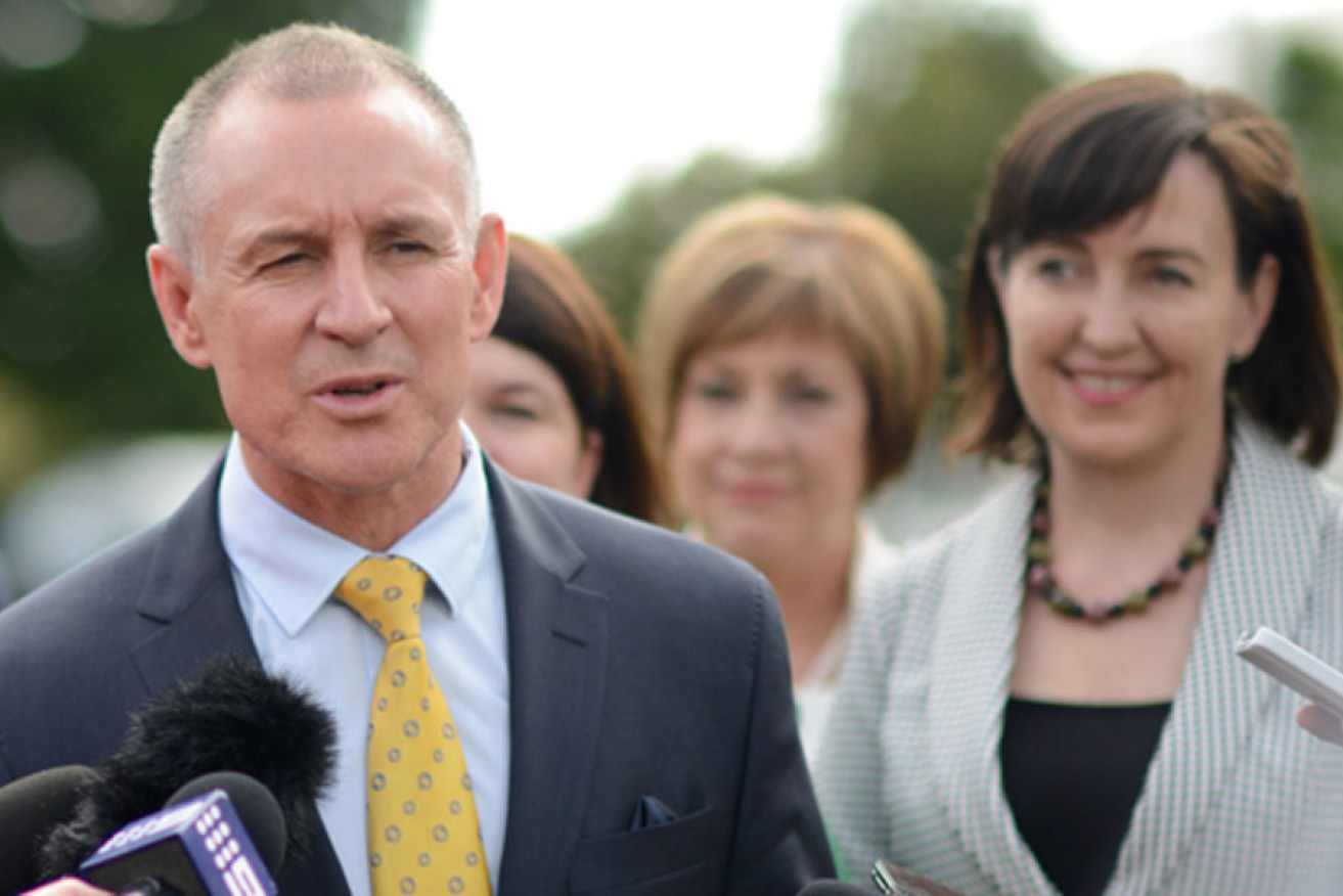Premier Jay Weatherill with Public Sector Minister Susan Close. 