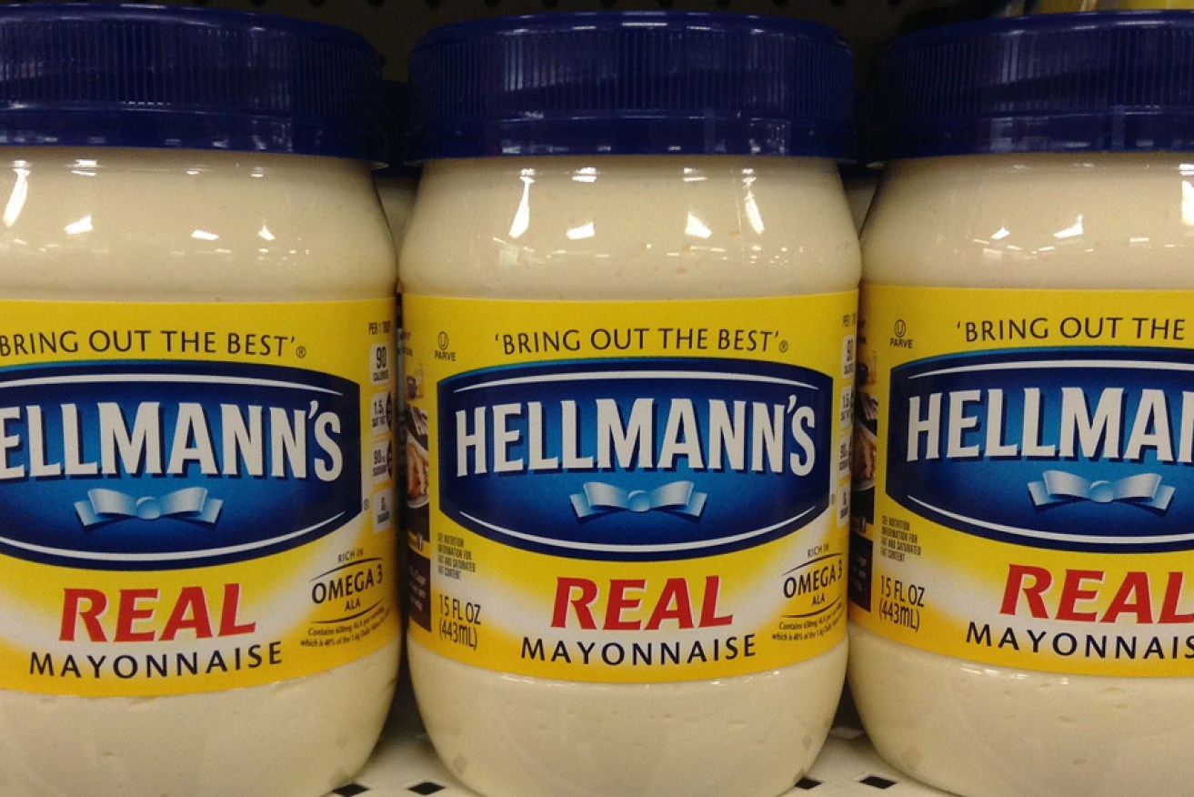 Hellmann's "Real Mayo" is taking on competitor "Just Mayo.