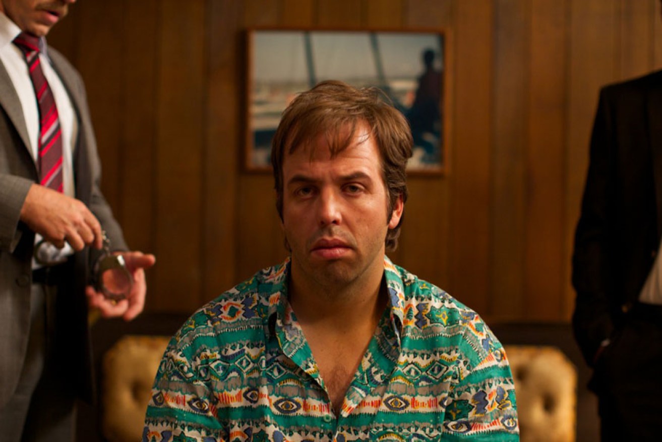 Angus Sampson in a scene from The Mule.