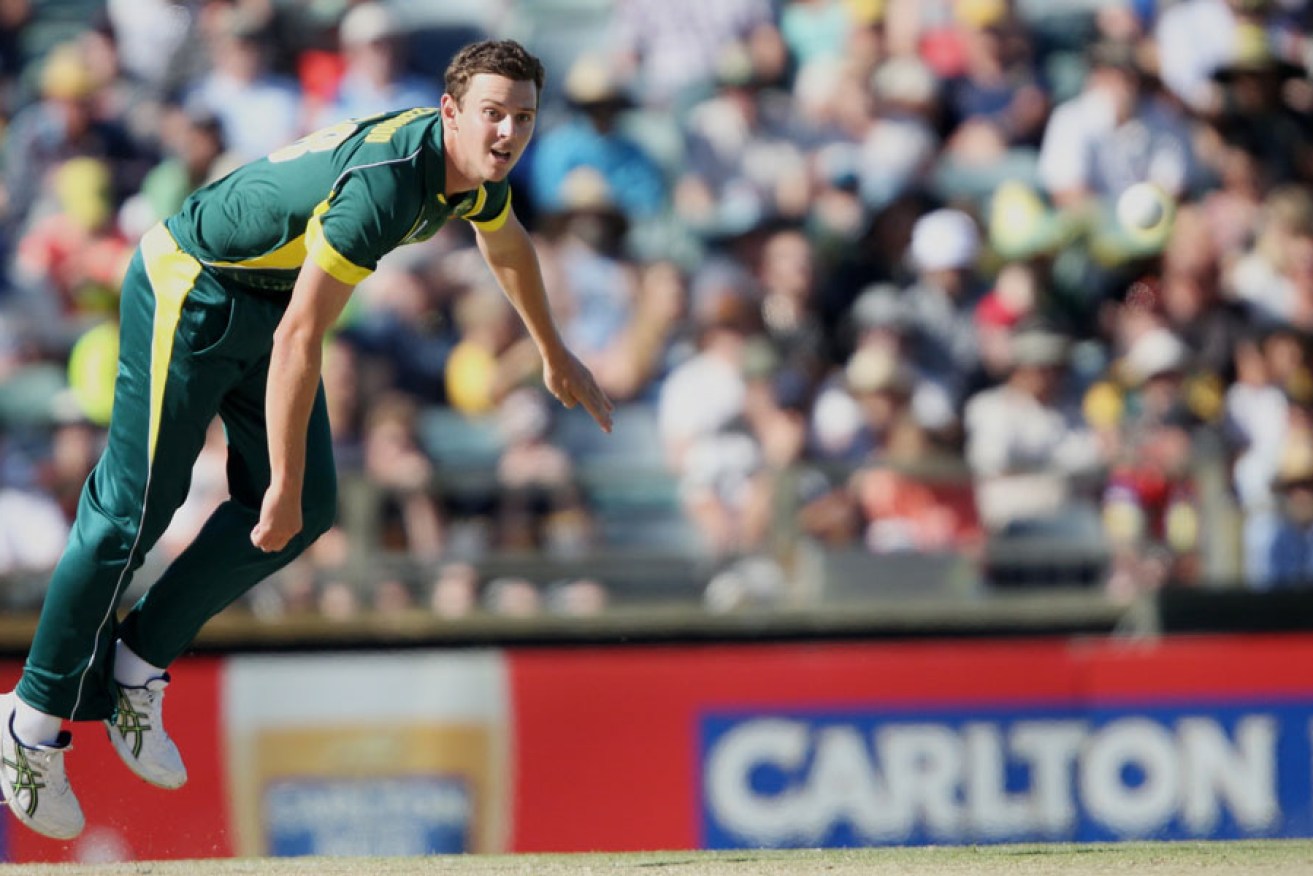 Josh Hazlewood is part of Australia's growing depth in pace bowling.