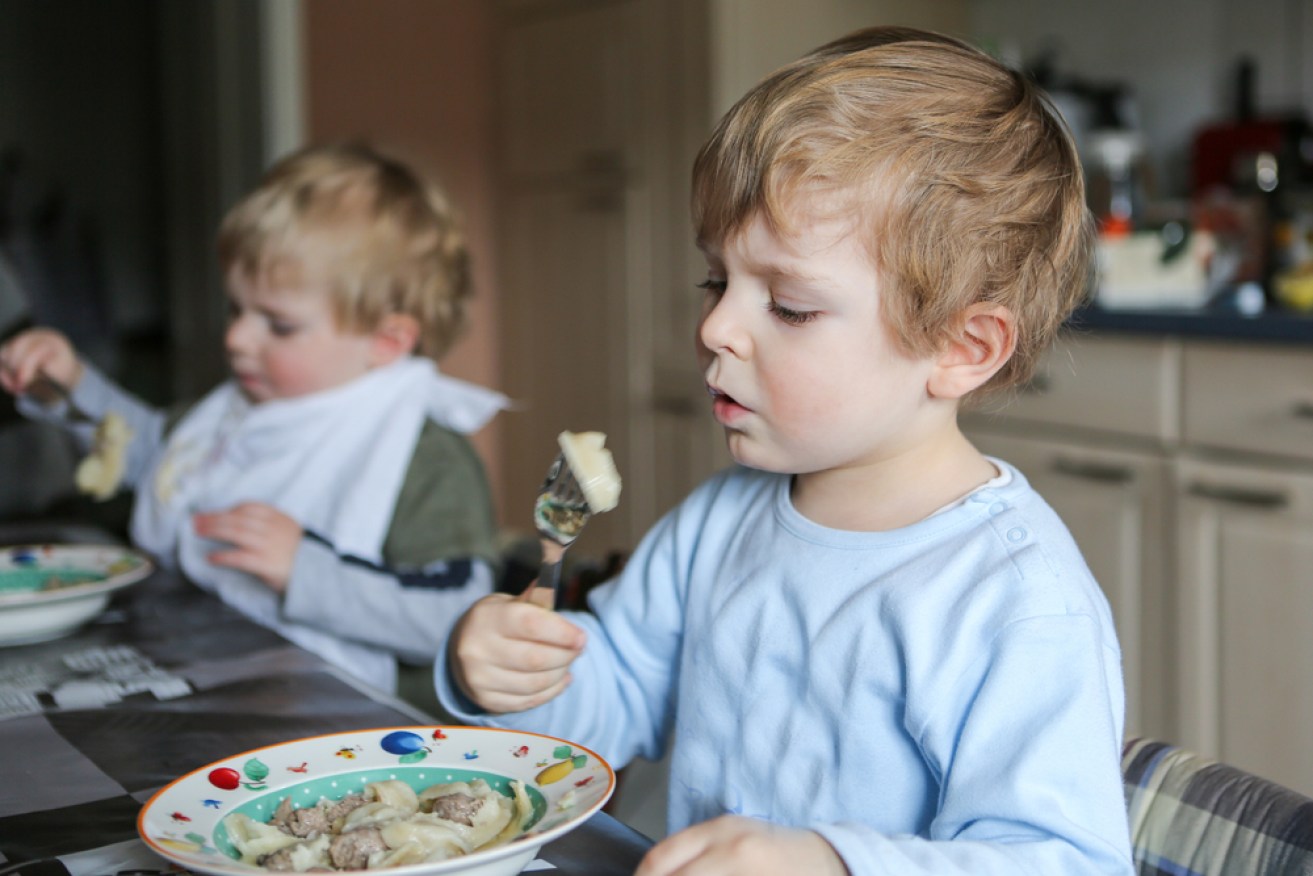 Toddlers who are afraid to try new foods eat less fruit and veg and more junk, Flinders research shows. Image: Shutterstock.