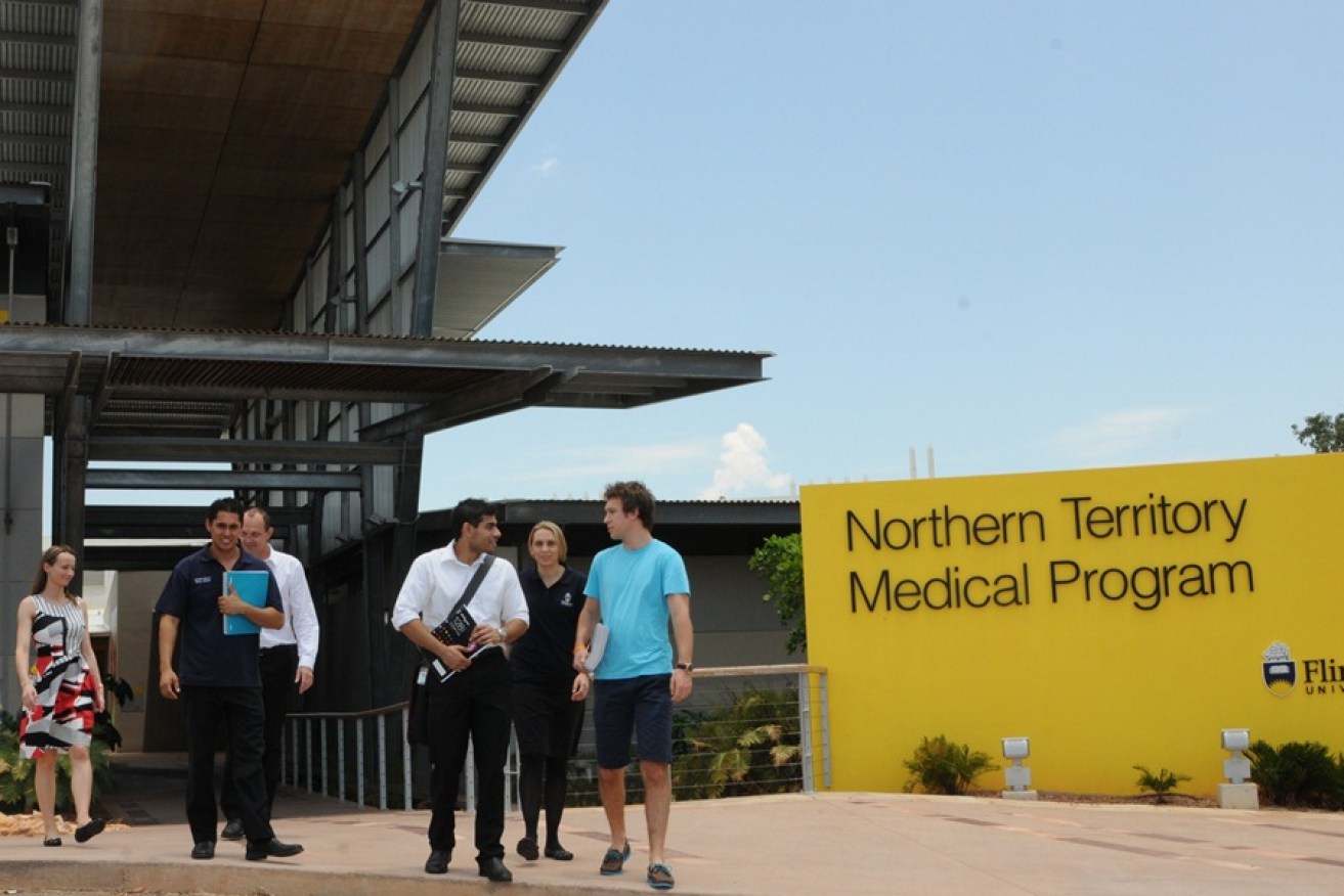 Inaugural medical students of the Flinders University Northern Territory Medical Program have received their degrees in Darwin this week.