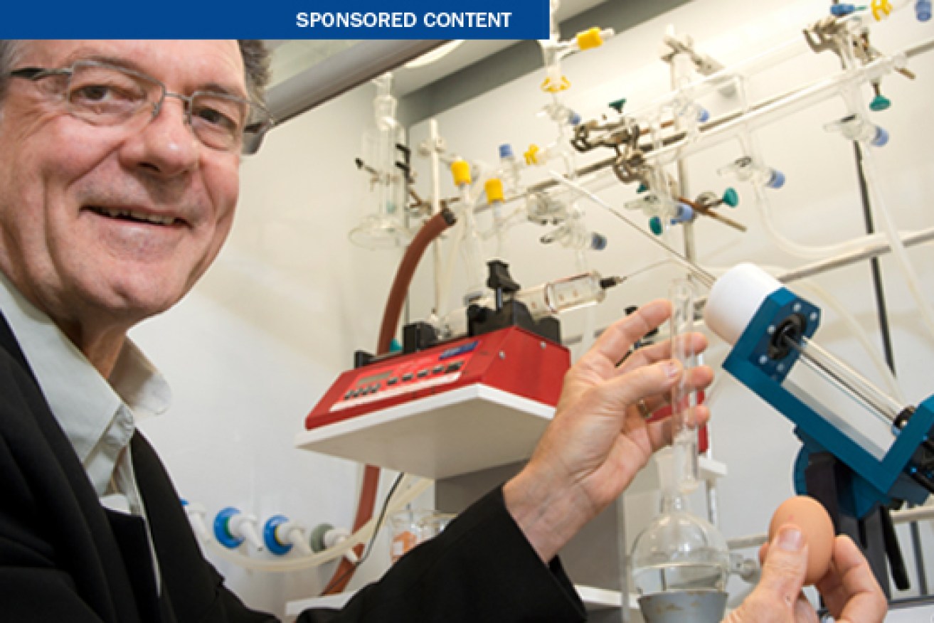 Professor Colin Raston is the inventor behind the vortex fluid device, which enables chemists to unfold incorrectly formed proteins to their natural state.