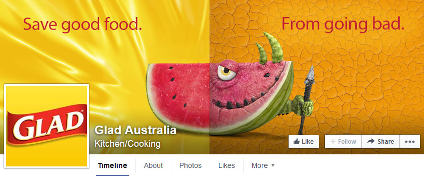 Glad Australia's Facebook page is full of complaints about the new packaging.
