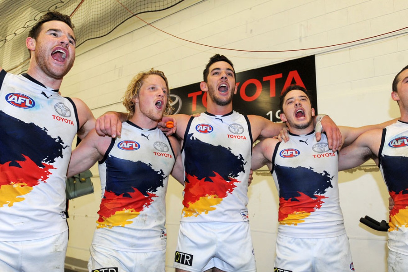 The Fairfax-owned Domain Group's logo will appear on the Crows' shorts for the next four years.