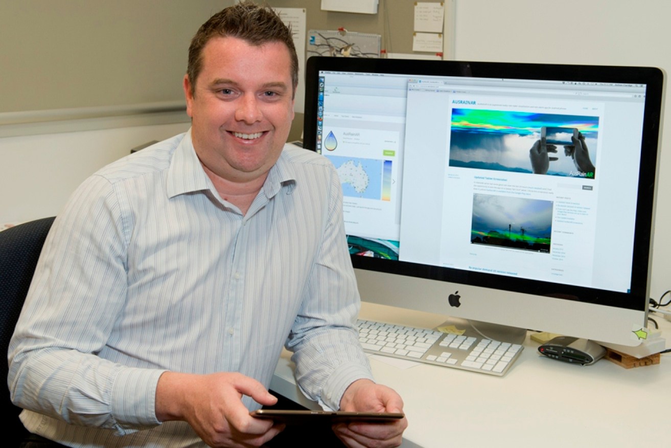 David Parsons has invented one of Australia's top-selling weather apps.
