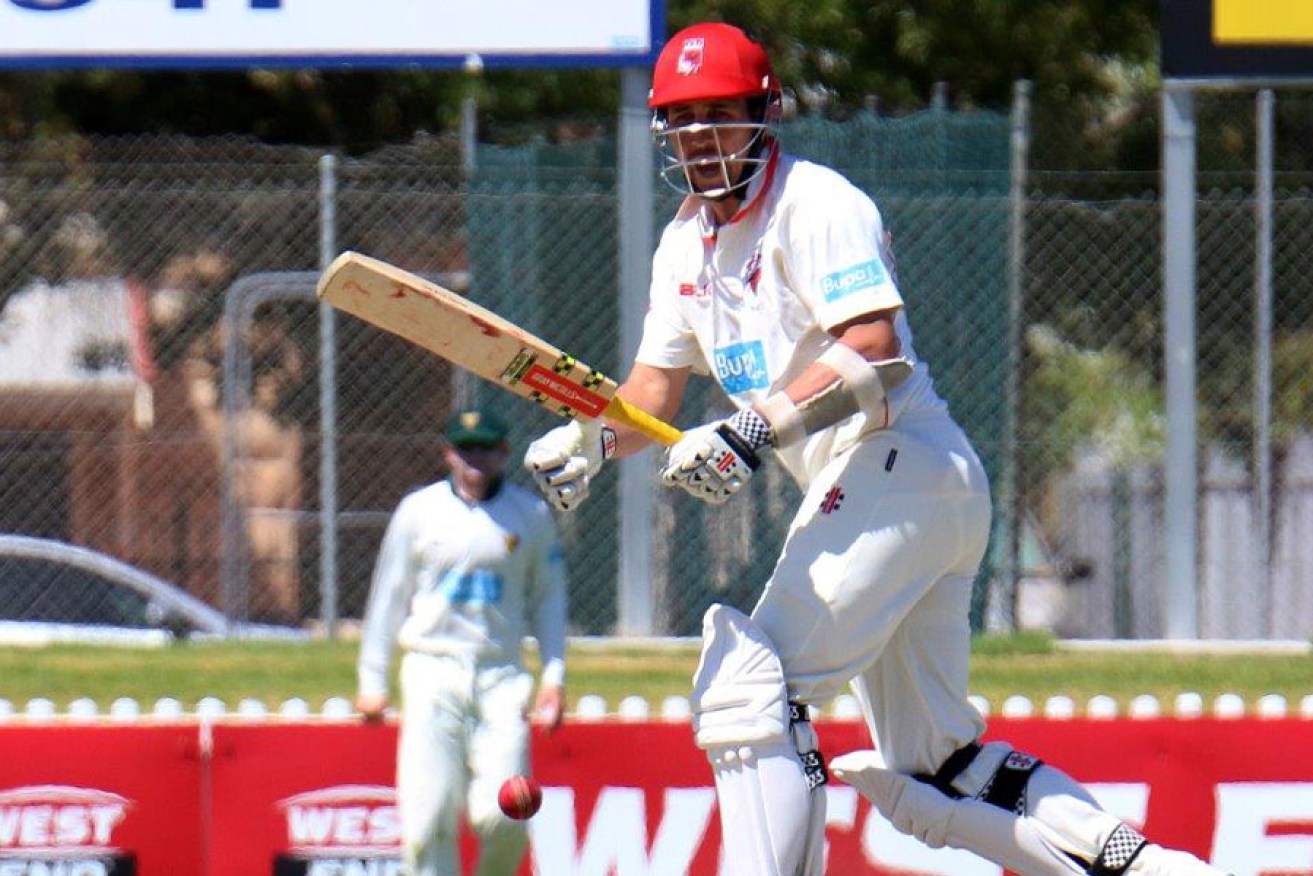 The Redbacks need a big score from Tom Cooper. Photo: Peter Argent/InDaily