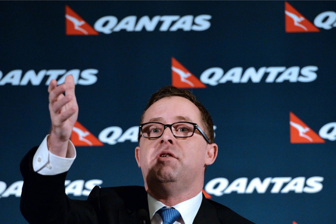 Qantas CEO Alan Joyce. Photo: AAP