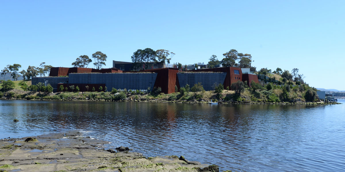 The Museum of Old and New Art (MONA) in Hobart. AAP photo