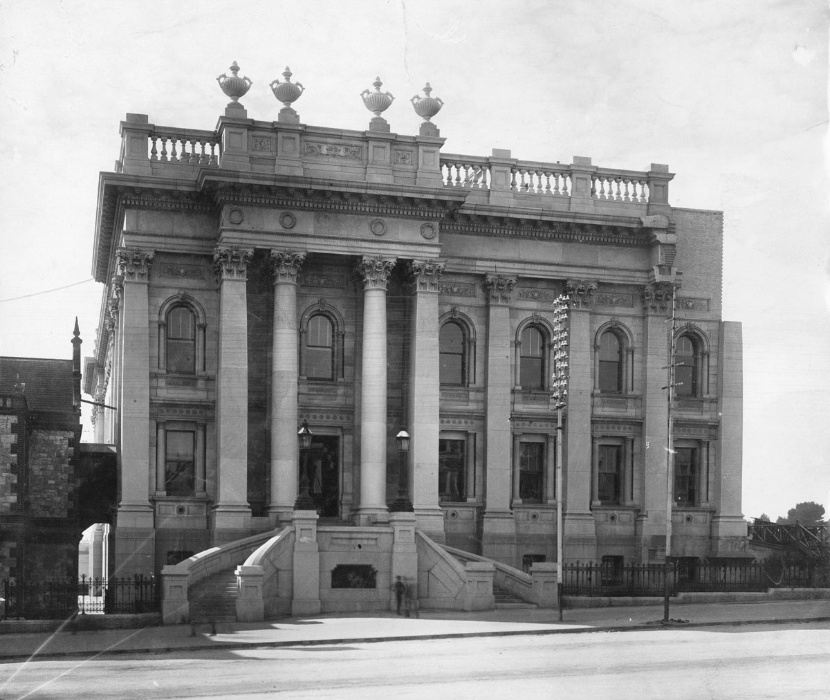 The partially-completed Parliament House in 1928. Photo: State Library of South Australia