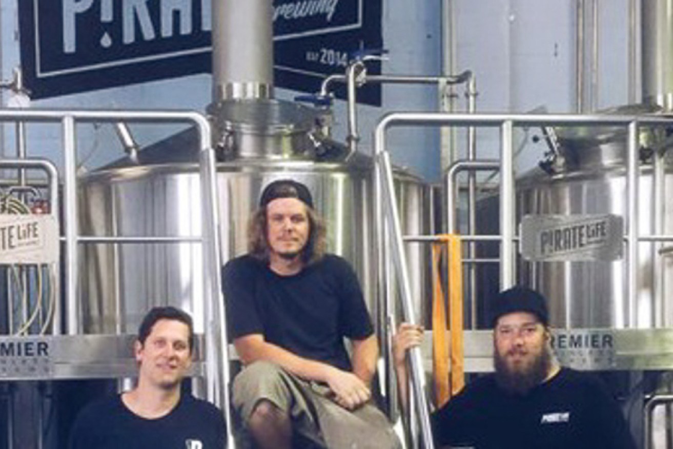 New Adelaide brewers - the team at Pirate Life. Photo supplied 