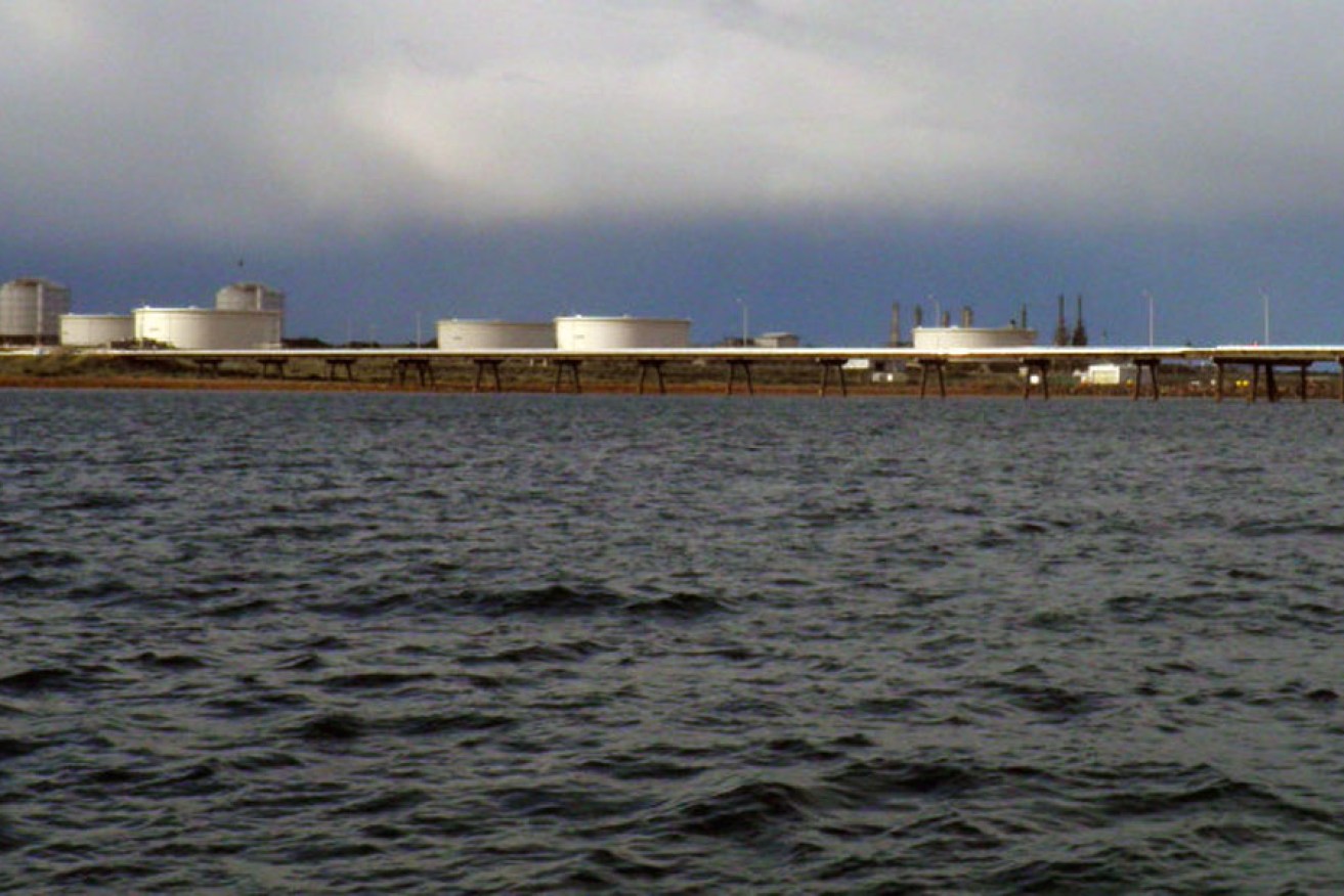 Port Bonython already hosts a Santos processing plant. Photo supplied