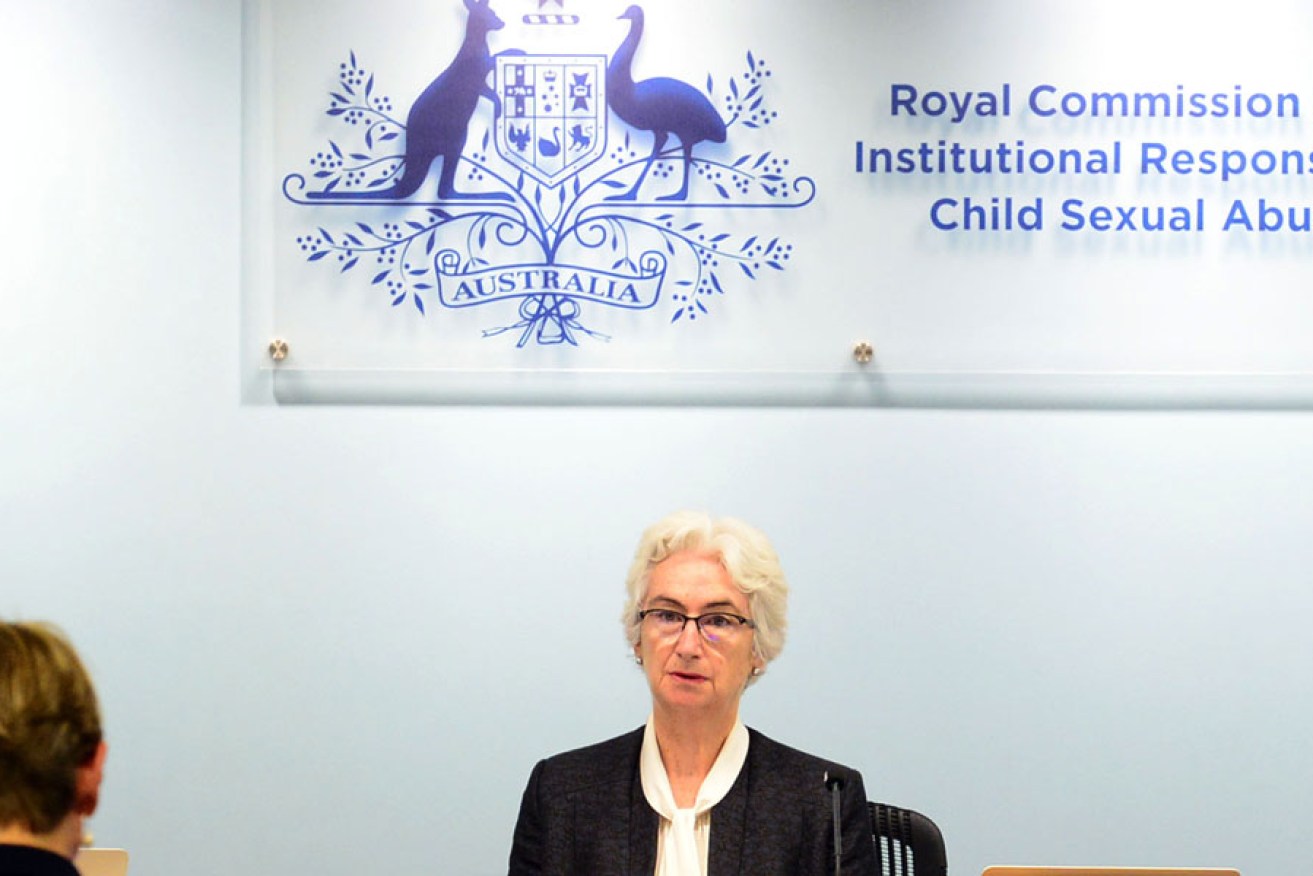 Justice Jennifer Coate at public hearing of the Royal Commission into Institutional Responses to Child Sexual Abuse in Sydney this month.