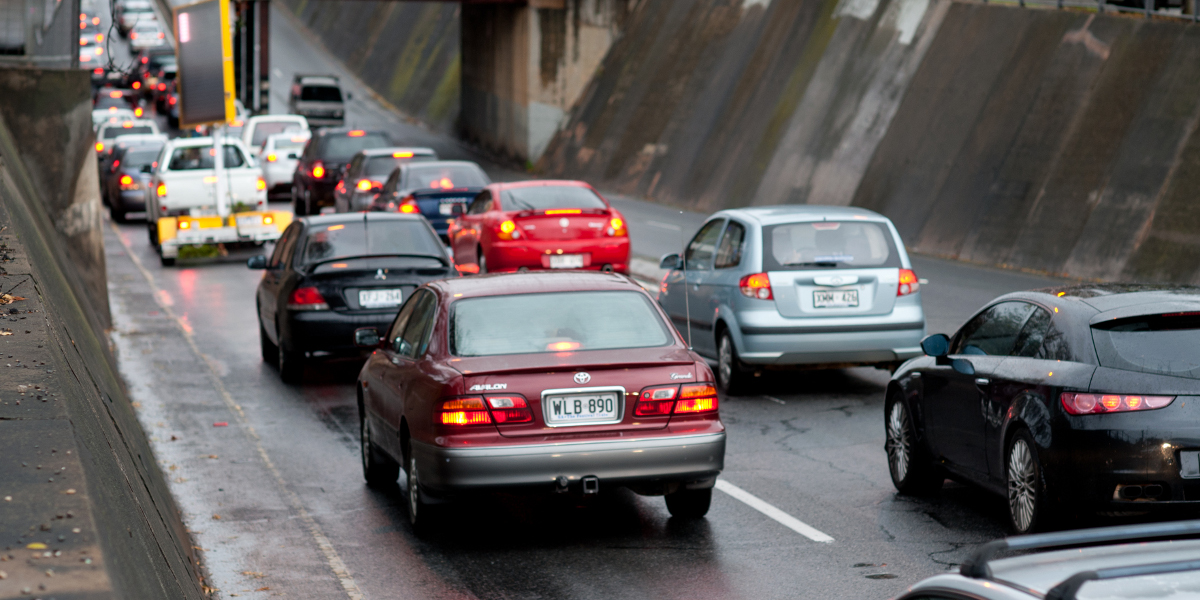 If more city workers worked from home, traffic congestion would ease. Photo: Nat Rogers/InDaily